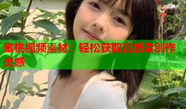 蜜桃视频素材：轻松获取高质量创作灵感